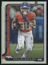 2025 Topps Chrome #90 Jaleel McLaughlin Refractor