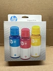 Genuine HP 31 3-Pack Cyan, Magenta, Yellow Ink Bottles 9C228AN EXPIRATION 03/26