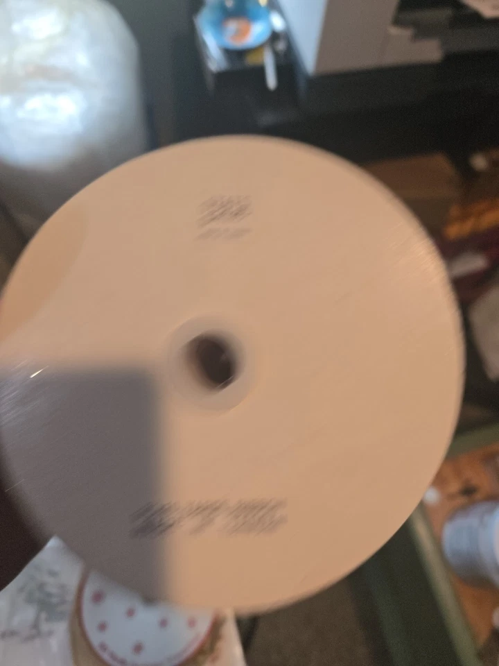 Vintage Stats Gold And Glittered Wired Edges Ribbon   Print 3”x 10 Yd - Image 2 of 2