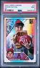 2023 Topps Chrome Photo Variations #17 Shohei Ohtani SP PSA 9 Angels/Dodgers