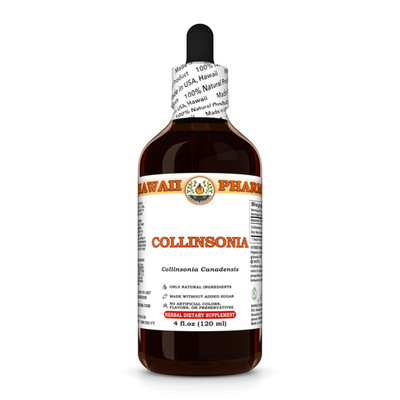 Collinsonia (Collinsonia Canadensis) Dried Root Liquid Herbal Extract