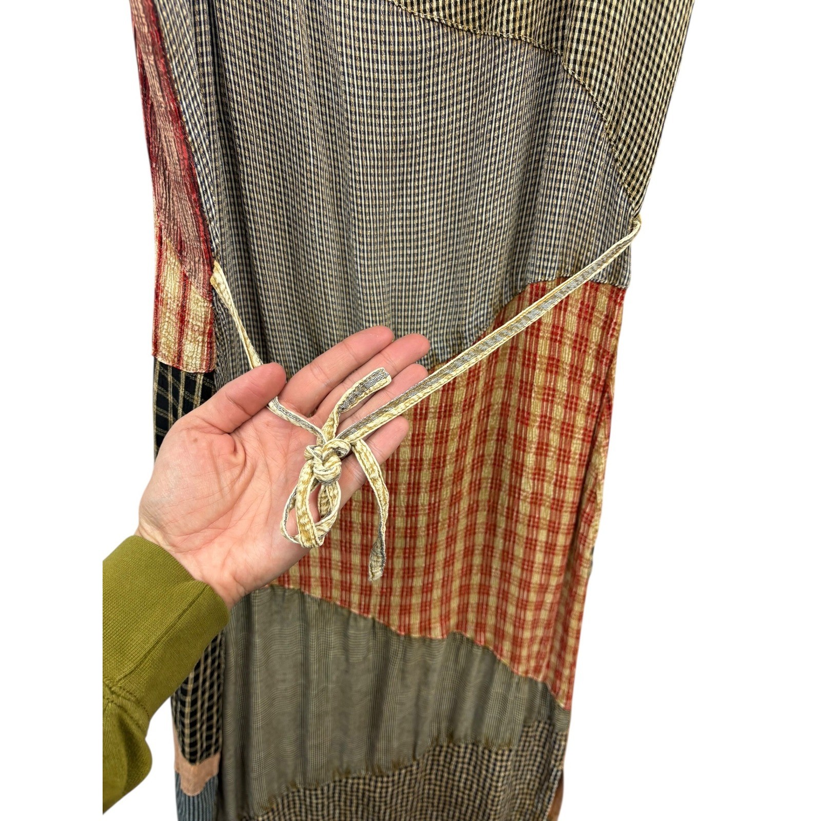 Sacred Threads Boho Patchwork Sleeveless Maxi Dre… - image 4