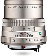 RICOH HD PENTAX-FA 77mmF1.8 Limited Single Focus Lens K Mount 27890 Silver F/S