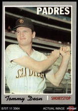 1970 Topps #234 Tommy Dean Padres 6 - EX/MT