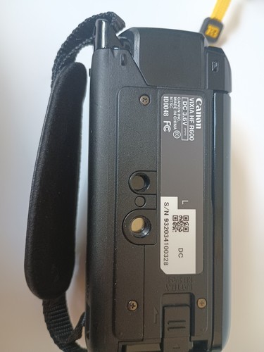 Canon Vixia HF R600 HD Digital Camcorder Video Camera Tested Working - Picture 5 of 14