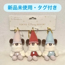 Japan Tokyo Disney Resort Li'l RingRing Plush Toy Charm Set Christmas 2025