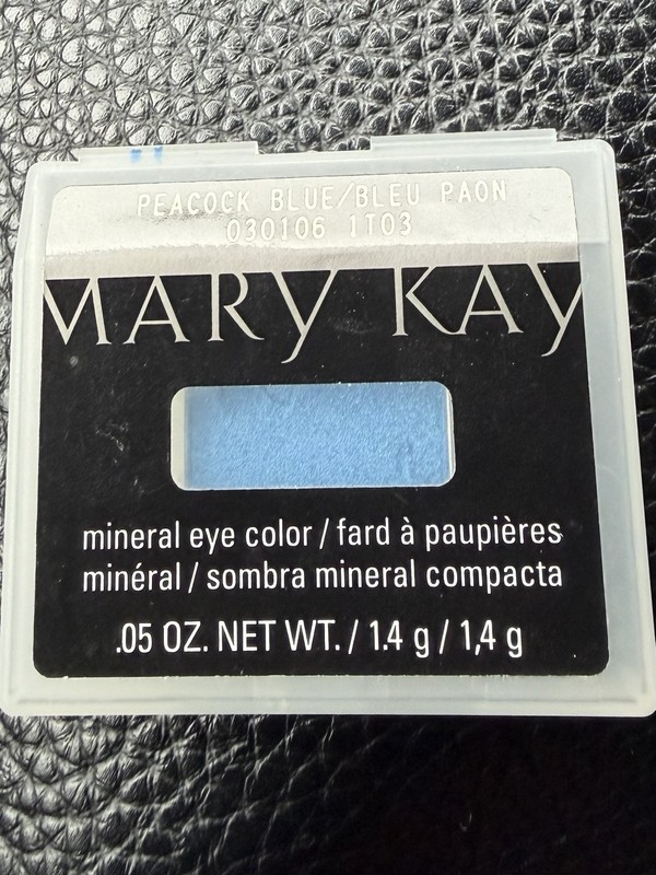 Mary Kay Mineral Eye Color Peacock Blue .05 Oz 030106 VH09