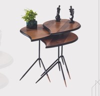 Exklusives Tropfencouchtisch-Set Designer Kaffeetische Beistelltische