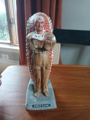 Couverture Personnalisée Chief Illiniwek - Université De L'Illinois Fighting Illini