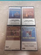 Floyd Cramer 4 Cassette Lot