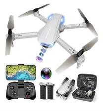 Drone with 1080P Camera for Beginners and Adults, Foldable Remote Control Qua...