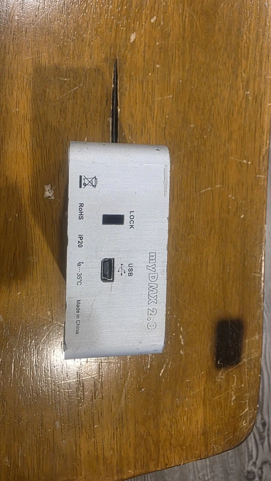 ADJ myDMX 2.0 DMX Lighting USB-DMX Interface Used - Image 3 of 4