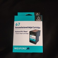 WEXFORD Inkjet Cartridge , Replaces HP 67, Black - 1 Ink Cartridge