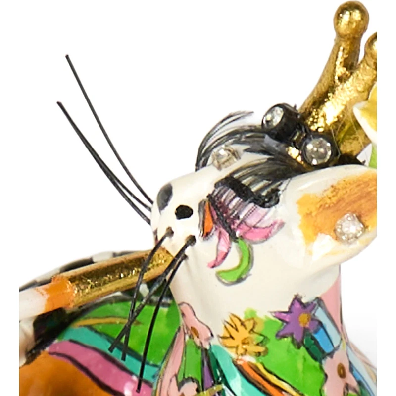 GATTA Principessa Statua Scultura Tom's Drag 3662 Laetitia 6 cm Pop Art Corona, fotografia 7 di 9
