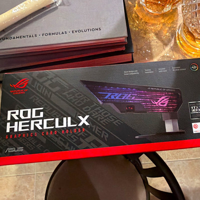 ASUS ROG Herculx GPU Support Bracket Graphics Card Holder, Model XH01