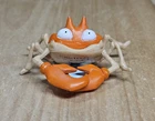 Vintage Tomy Nintendo Pokemon KRABBY Mini Figure CGTSJ PVC Genuine Toy