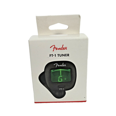 Fender FT-1 Pro Clip-On Chromatic Tuner for Guitar, Bass, Violin, Ukulele