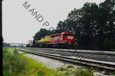 VINTAGE PHOTO SLIDE 35mm Original Train Railroad 11907