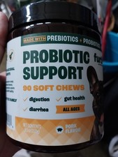 Probiotic Chews for Dogs   Supports Gut Health, Digestion, Gas, Constipation