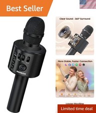 Bluetooth Karaoke Microphone Q37 - Perfect Gift for Music Lovers of All Ages