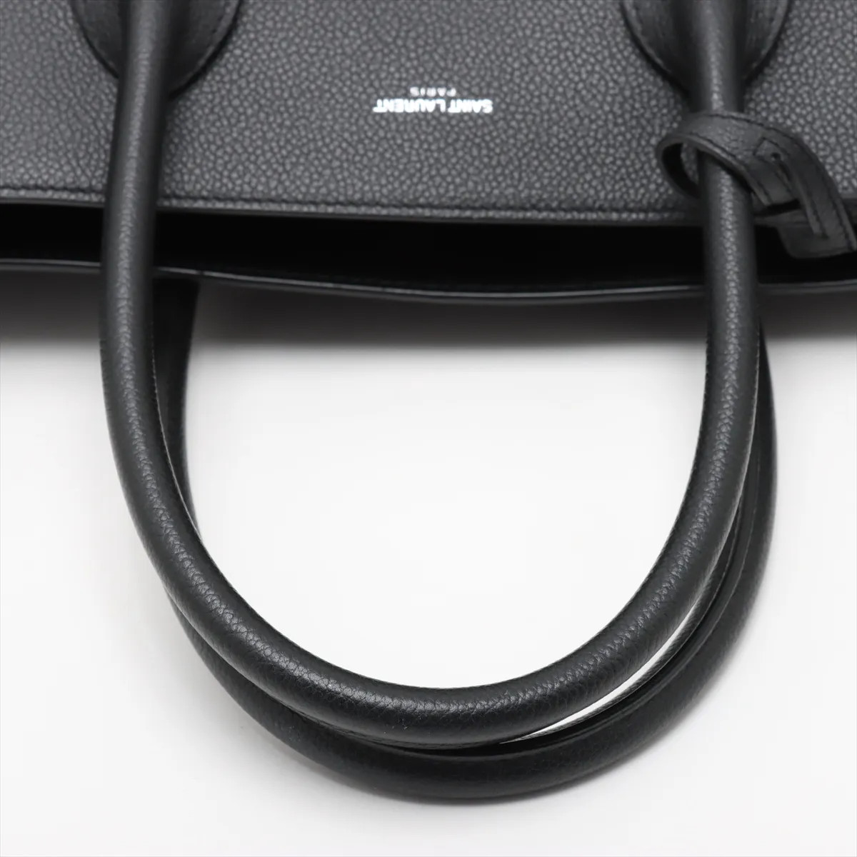 Saint Laurent Paris Sac de Jour Leather Hand bag Black 441571 thumbnail 5