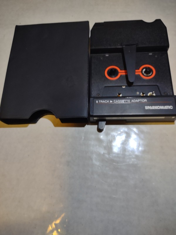 Vintage SPARKOMATIC 8 Track Stereo Cassette Adapter Made In Japan Model SCA-10