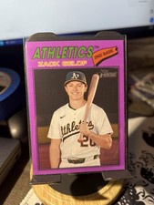 2026 Topps Heritage #186 Zack Gelof Light Purple