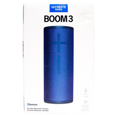 Ultimate Ears Boom 3 Wireless Bluetooth Speaker Blue - Brand New