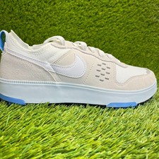 Nike C1TY Skyline Mens Size 8 White Blue Athletic Lifestyle Shoes Sneakers