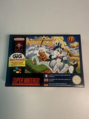 Super Nintendo SNES 🔥 Whizz NEW OLD STOCK 🔥 PAL CIB Full Set - Bild 1 von 4