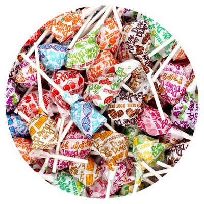 DUM DUMS Original Mix Lollipops, 1 lb Bag (60 Pieces Approx.), Gluten Free Ha...