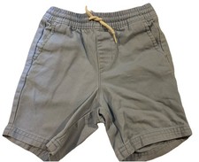 OLD NAVY 4T FUNCTIONAL DRAWSTRING LT BLUE KNIT SHORTS