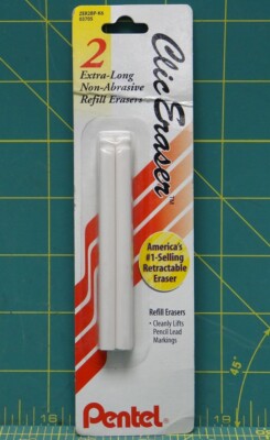 Pentel Clic Eraser Refill - PENZER2BPK6