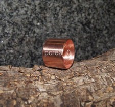 Pure Copper Ring Copper Wide Band Ring Solid Copper Ring Women  Men's Ring K14