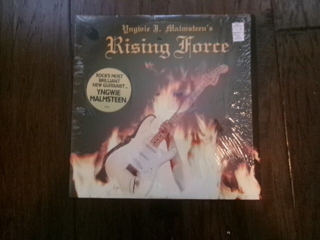 Vintage 1984 YNGWIE MALMSTEEN'S - Rising Force Original Vinyl LP