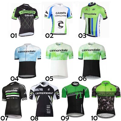 Biking Jersey Men's Short Sleeve Cannondale Cycling Jersey