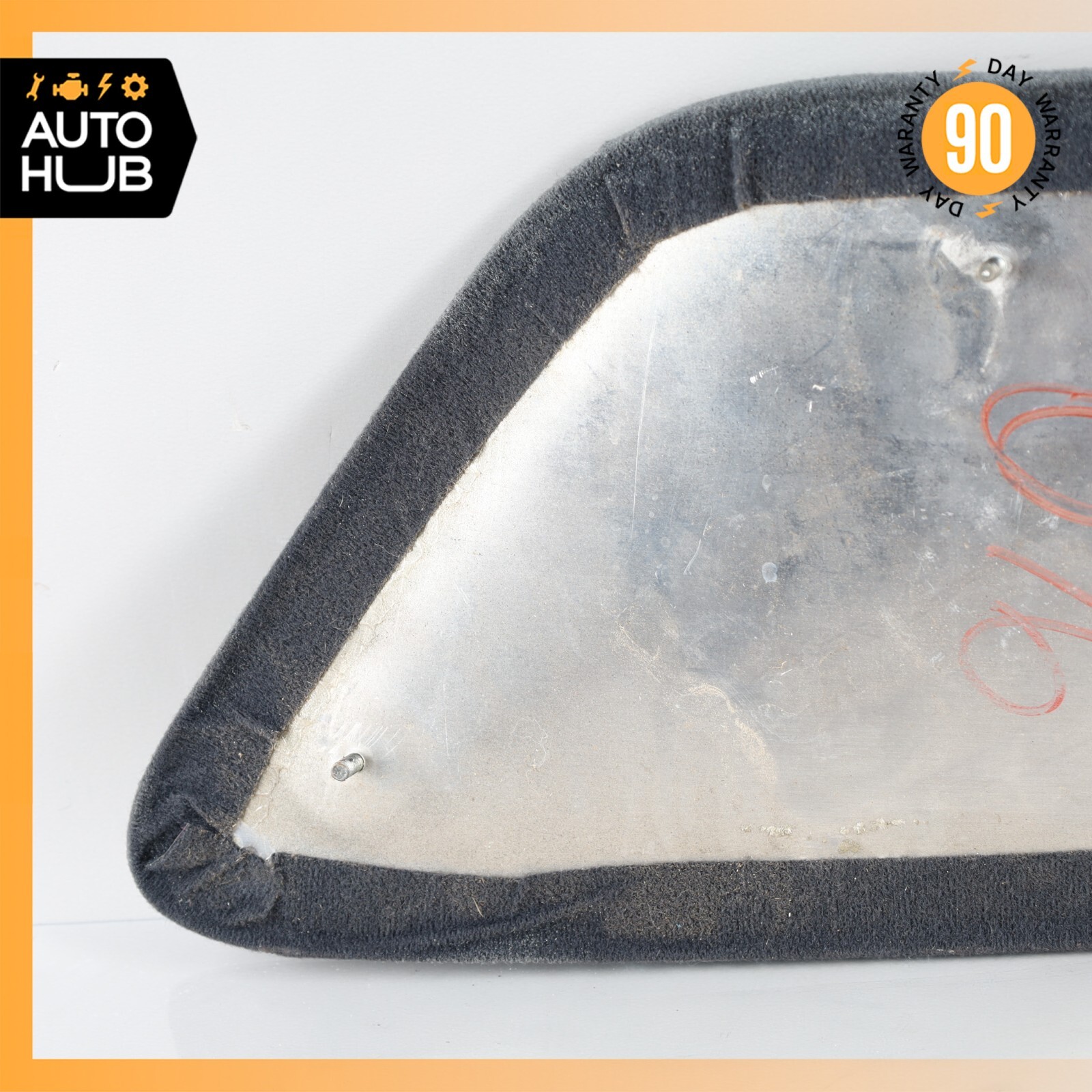 03-10 Bentley Continental GT Rear Left Side Door Panel Trim Panel Wood OEM