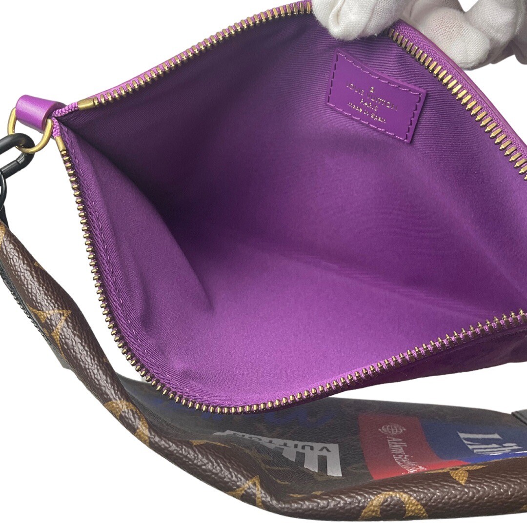 Louis Vuitton Double Flat Messenger Bag Limited Edition | eBay
