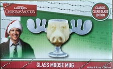 ICUP Nation Lampoon's Christmas Vacation Glass Moose Mug 8 ounce New 