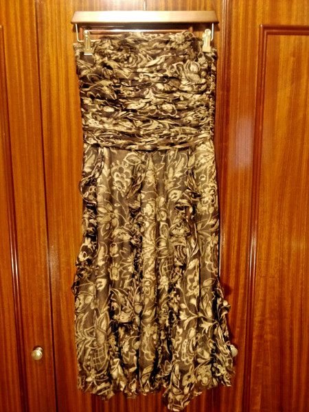 vestido Ralph  Lauren, nuevo, talla S, seda 100%.