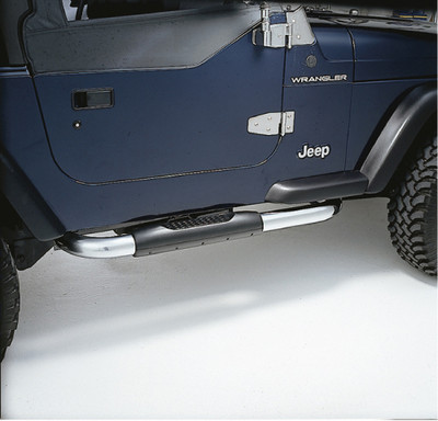Side Step, Quick Step FITS 3'' Plain Round Side Nerf Bars (Plastic Steps ONLY)