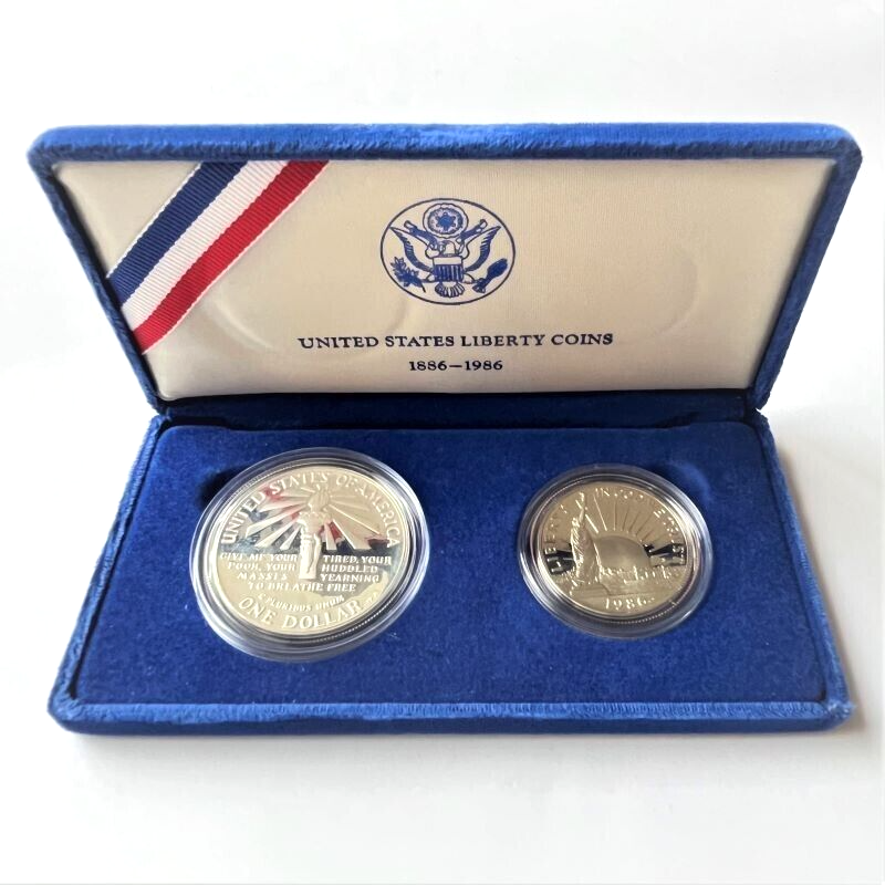 1986 USA Liberty coin $1 独立記念コイン　アメリカ Buy 1986 Statue of Liberty Dollar Brilliant Uncirculated