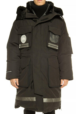 BRAND NEW BLACK CANADA GOOSE EDITION SNOW MANTRA PARKA MEDIUM FOR