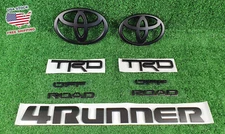 Fit for Toyota 4runner 2010-20 Matte Black Emblems Front rear Logo TRD OFF ROAD