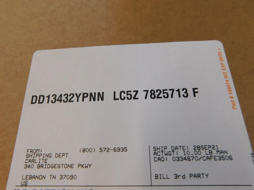 Nuevo de Lote Original Ford 2020 2023 Lincoln Aviator Puerta Trasera Vidrio 2021 2022 Ventana LH Foto 3 de 3