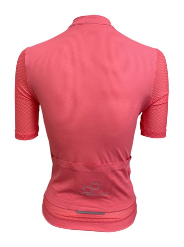 Women's caffeine summer cycling jersey - Coral - Picture 4 of 4