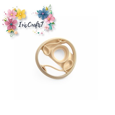 Boho Tools Ohrringe Polymer Clay Cutter | 3D-gedrucktes Tonwerkzeug | IrisCrafts7 UK