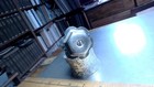 Red Painted Wood Handle ICE PICK antique vintage old kitchen utensil — photo 2
