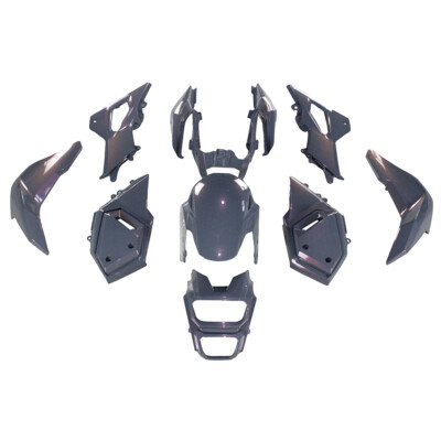 Flowing Gray ABS Fairings For Honda Grom MSX125 2016 - 2020 Bodywork Plastics