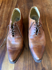CHAUSSURES SANTIAGS VINTAGE CALAMEX TAILLE 40 TOUT CUIR
